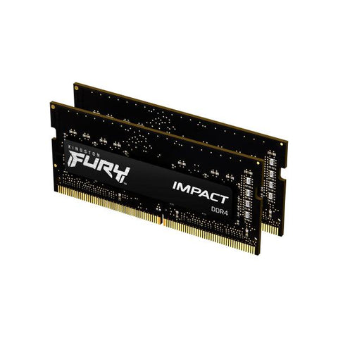 KINGSTON FURY IMPACT KIT MEMORIA RAM 2x8GB TOT 16GB 3.200MHz TIPOLOGIA SO-DIMM TECNOLOGIA DDR4