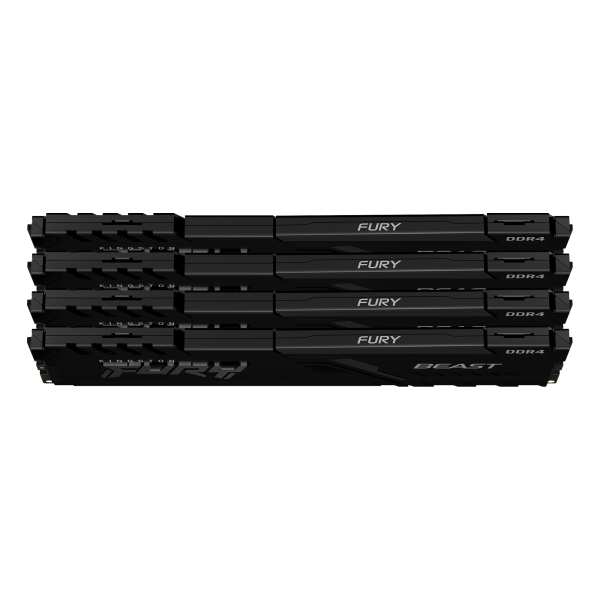 KINGSTON FURY BEAST 128GB 4 x 32GB DDR4 3.200MHz CL16 DIMM