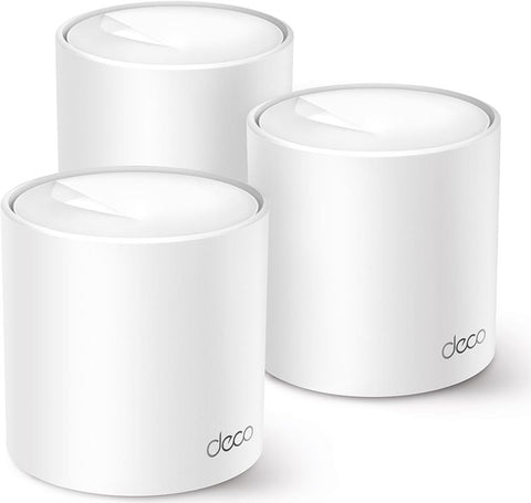 TP-Link Deco X1500 Dual-Band (2,4 GHz/5 GHz) Wi-Fi 6 (802.11ax) Wei 2 Intern (DECO X1500(3-PACK))