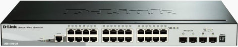 D-Link DGS-1510-28X 28-Port Smart Managed Gigabit Stack Switch (DGS-1510-28X/E)