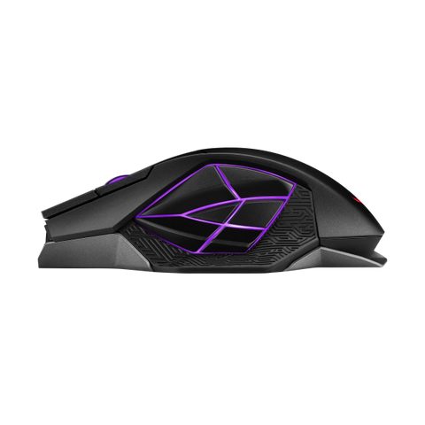 ASUS ROG SPATHA X MOUSE GAMING OTTICO 19.000 DPI RGB 12 TASTI WIRELESS + USB TYPE-A BLACK