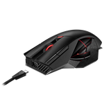 ASUS ROG SPATHA X MOUSE GAMING OTTICO 19.000 DPI RGB 12 TASTI WIRELESS + USB TYPE-A BLACK