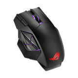 ASUS ROG SPATHA X MOUSE GAMING OTTICO 19.000 DPI RGB 12 TASTI WIRELESS + USB TYPE-A BLACK
