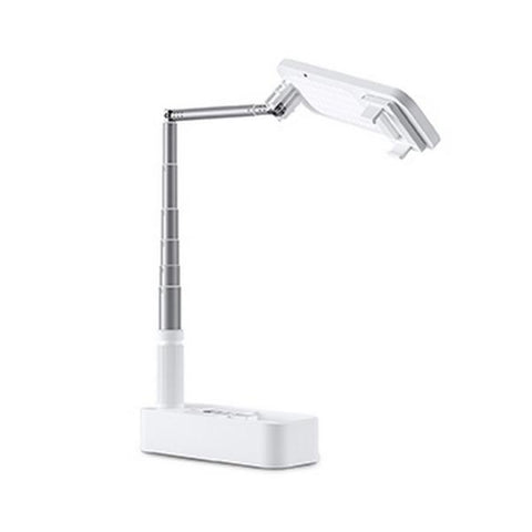 4smarts Selfie Stand LoomiPod Folg bastone per selfie Smartphone Bianco (Selfie Stand LoomiPod Fold with Lamps)