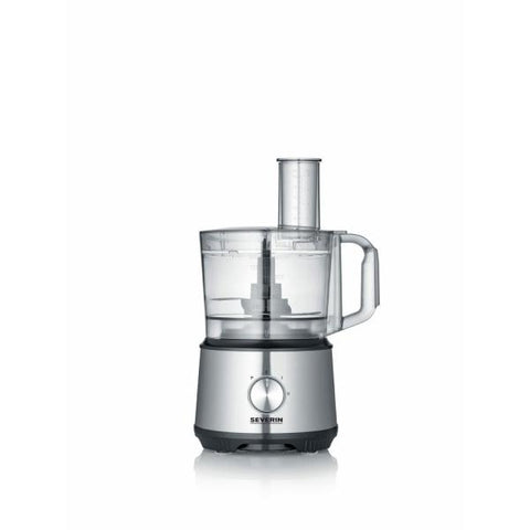 Severin KM 3892 robot da cucina 1200 W 1,5 L Nero, Acciaio inossidabile, Trasparente