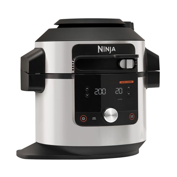 Ninja OL650EU apparecchio multi-cottura 7,5 L 1760 W Nero, Acciaio inossidabile