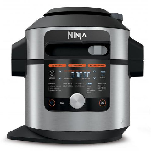 Ninja OL750EU apparecchio multi-cottura 7,5 L 1760 W Nero, Stainless steel