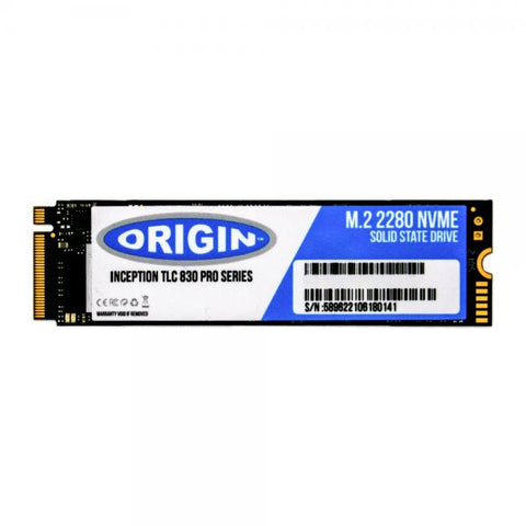 Origin Storage MU-PC1T0T/WW-OS drives allo stato solido 1 TB M.2 PCI Express 3.0 NVMe 3D TLC (Origin Inception External SSD 1TB NVMe M.2 3D TLC 80mm with C-C & C-A Cable)