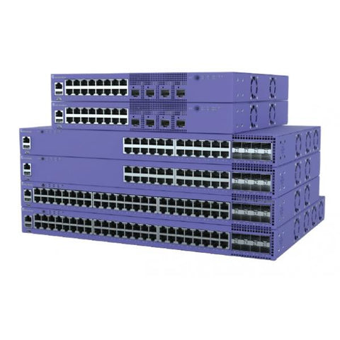 Extreme networks 5320-24P-8XE switch di rete Gestito L2/L3 Gigabit Ethernet (10/100/1000) Supporto Power over Ethernet (PoE) Porpora