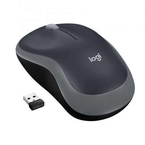 LOGITECH M185 MOUSE WIRELESS STANDARD OTTICO COLORE GRIGIO