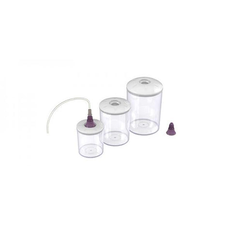 Magic Vac ACO1182 recipiente per cibo Rotondo Set 5,25 L Trasparente 3 pz