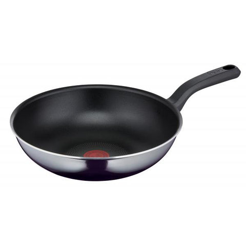 Tefal Resist D5261932 padella Wok/padella per cottura al salto Rotondo