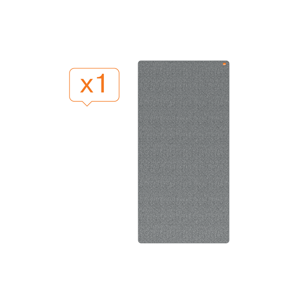 Nobo 1915561 lavagna Magnetico (Nobo 1915561 Move and Meet Noticeboard Grey Trim 1800 x 900mm)