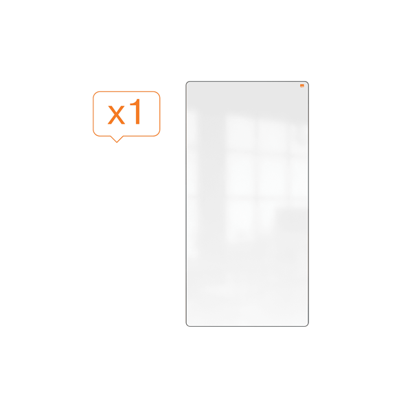 Nobo 1915564 lavagna Magnetico (Nobo 1915564 Move and Meet Whiteboard Black Trim 1800 x 900mm)