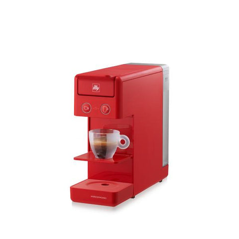 DELONGHI ILLY IPERESPRESSO Y3.3 MACCHINA DA CAFFE' A CAPSULE SPEGNIMENTO AUTOMATICO 850W ROSSO