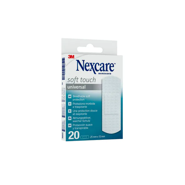NEXCARE CEROTTI SOFT 25X72 MM BIANCO CONF 20 PZ.