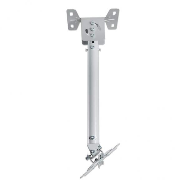 Manhattan 424851 supporto per proiettore Soffitto Argento