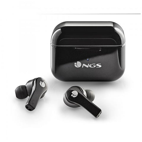 NGS ARTICA BLOOM AURICOLARI STEREO BLUETOOTH 5.1 CON BASE DI RICARICA TOUCH SENSOR BLACK