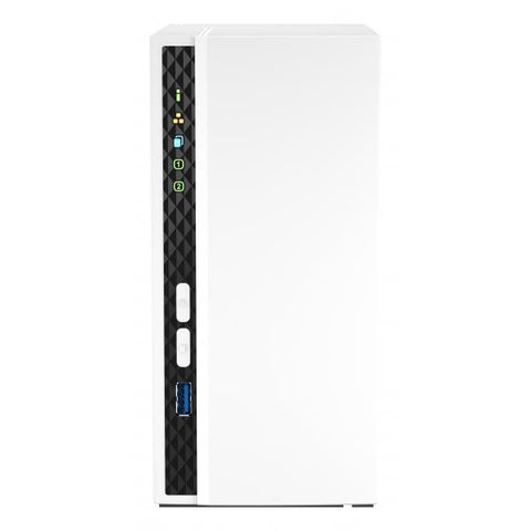 QNAP TS-233 sistema barebone per server Mini Tower Bianco