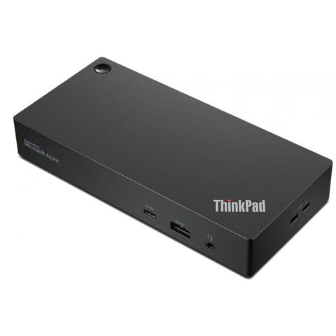 LENOVO THINKPAD UNIVERSAL USB-C SMART DOCKING STATION THUNDERBOLT 4 THUNDERBOLT 4K ULTRA HD 2xUSB 2.0 3xUSB3.2 1xUSB-C 3.2 USB HDMI 2xDISPLAYPORT JACK 3-5MM LAN 1000 MBIT/S BLACK