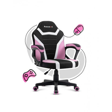 Huzaro RANGER 1.0 PINK MESH Seduta piatta Schienale a rete