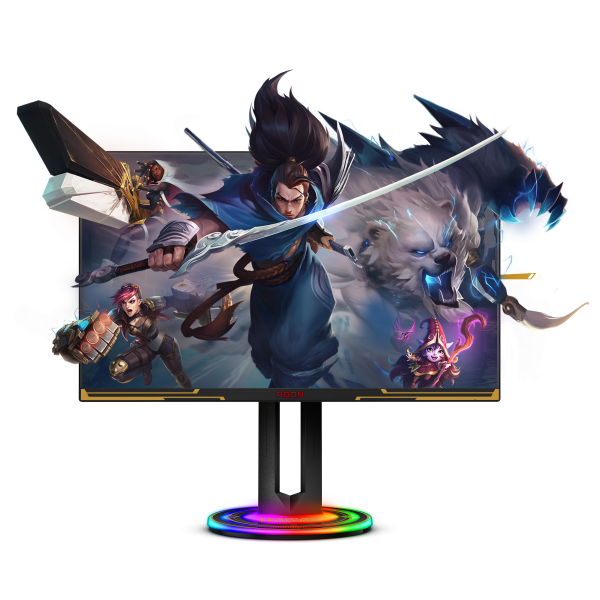AOC AGON AG275QXL LED display 68,6 cm (27") 2560 x 1440 Pixel Quad HD Nero, Oro