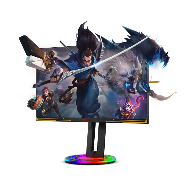 AOC AGON AG275QXL LED display 68,6 cm (27") 2560 x 1440 Pixel Quad HD Nero, Oro