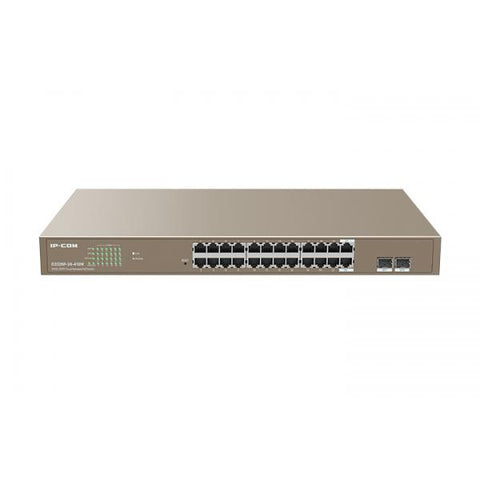 IP-COM Switch PoE Cloud Managed 24 port GE + 2SFP - G3326P-24-410W