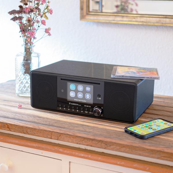 Albrecht DR 895 CD Portatile Digitale Nero
