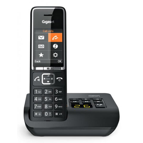 Gigaset COMFORT 550A Telefono analogico Identificatore di chiamata Nero