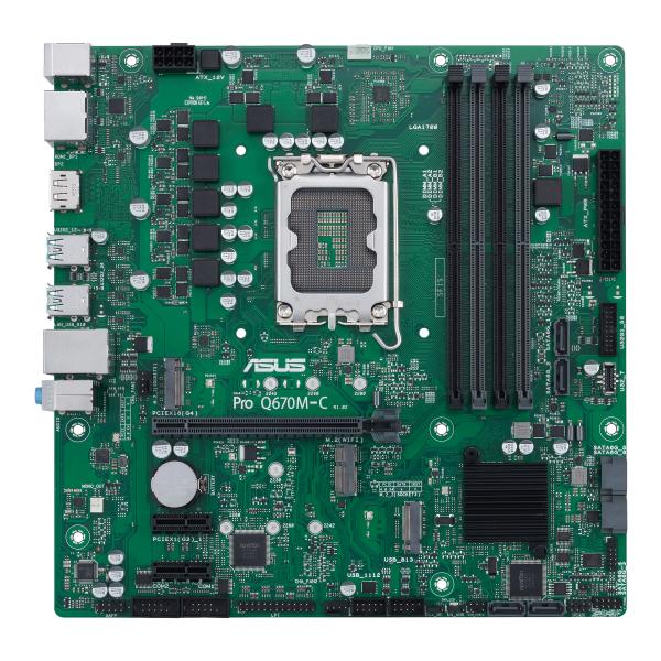 ASUS PRO Q670M-C-CSM SCHEDA MADRE FORM MICRO ATX CHIPSET INTEL Q670 SOCKET LGA 1700