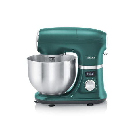 Severin KM 3896 robot da cucina 5,5 L Verde, Acciaio inossidabile