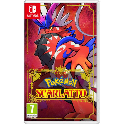 NINTENDO SWITCH POKEMON SCARLATTO