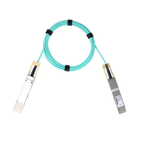 BlueOptics BO292903X3M-BO cavo InfiniBand e in fibra ottica 3 m QSFP-DD AOC Ciano