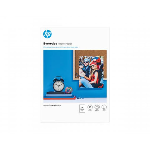 HP PHOTO EVERYDAY CARTA FOTOGRAFICA FORMATO A4 200 G/M2 FINITURA SEMI LUICIDA COLORE BIANCO (Q5451A)