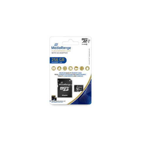 MediaRange MR946 memoria flash 256 GB MicroSDXC UHS-I Classe 10