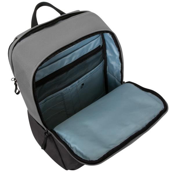 TARGUS SAGANO ZAINO PER NOTEBOOK DA 15.6" IN PET 2 TASCHE ANTERIORI NERO GRIGIO