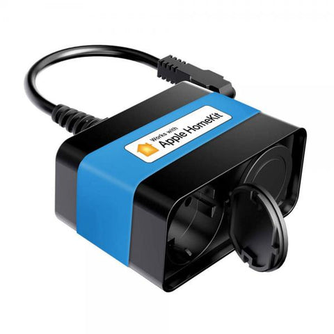 Meross Multipresa Wi-Fi OUTDOOR 2 uscite Schuko Apple HomeKit