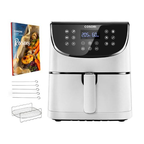 Cosori CP158-AF-RXW friggitrice Singolo 5,5 L Indipendente 1700 W Friggitrice ad aria calda Bianco