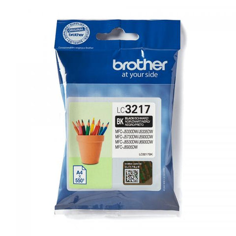 Tinta Brother LC-3217BK Negro 550pp X MFC-J5330DW MFC-J5730DW MFC-J6930DW MFC-J6530DW