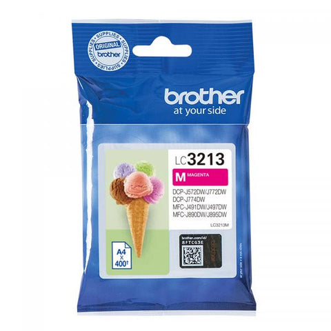 BROTHER LC-3213M magenta 400PP X DCP-J572DW MFC-J491DW MFC-J890DW