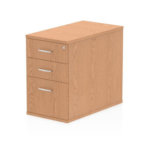 Dynamic I000779 cassettiera ufficio Quercia (Dynamic Impulse 800mm Deep Desk High Pedestal Oak I000779 DD)