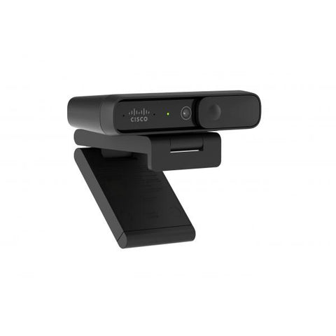 Cisco Desk Camera 1080p webcam 8 MP 1920 x 1080 Pixel USB 2.0 Nero (Cisco Webex Desk Camera - Webcam - colour - 1080p - audio - USB-C - YUY2, NV12, MJPEG)