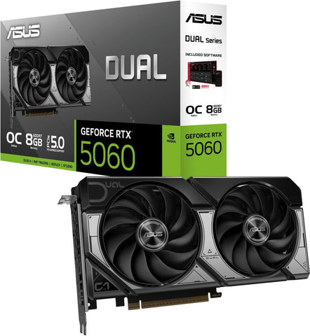 ASUS DUAL RTX 5060 OC 8GB GDDR7 3xDP 1xHDMI (90YV0N12-M0NA00)