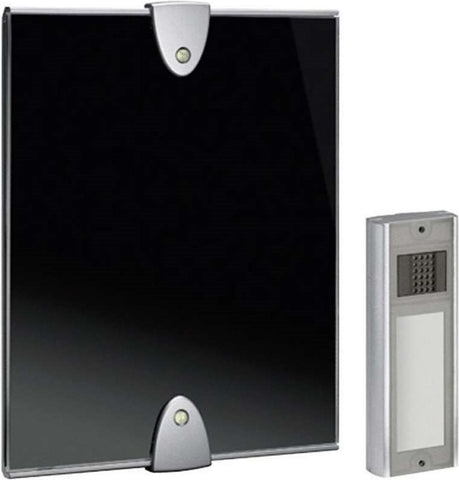 Grothe MISTRAL 600 - Schwarz - Silber - 83 dB - IP54 - Kabellos - 868,35 MHz - 500 m (43400)