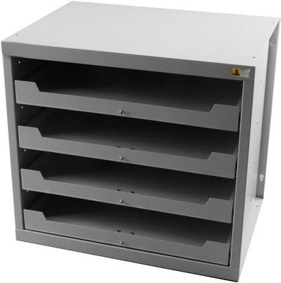 Allit 455805 EuroPlus Depot M Gehuse fr Schubladensystem (B x H x T) 380 x 465 x 505 mm Grau 1 St. (455805)