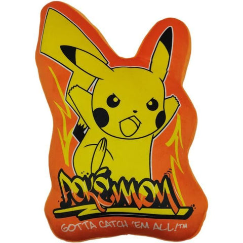 Cuscino Premium 3D Velboa - POKEMON - Pikachu - 40 cm