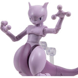 Figura - BANDAI - Pokémon Mewtwo - 12 cm, ultra articolata e molto dettagliata