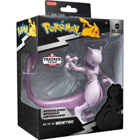 Figura - BANDAI - Pokémon Mewtwo - 12 cm, ultra articolata e molto dettagliata