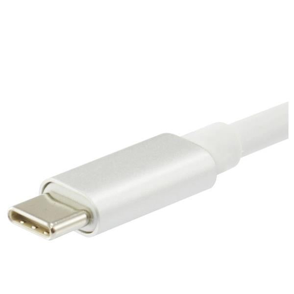 LEVEL ONE USB-0504 ADATTATORE DI RETE USB-C + HUB 3 PORTE USC 3.0 WHITE